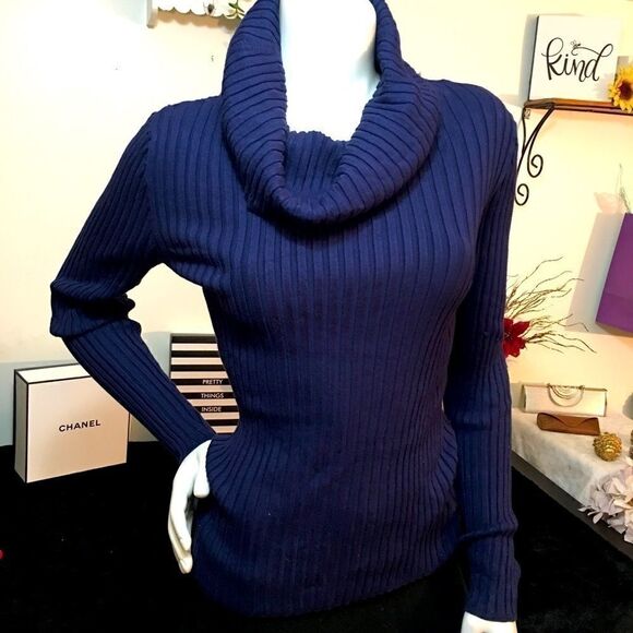 Apt9 silky Lite weight large ribbed long sleeve - Picture 1 of 3